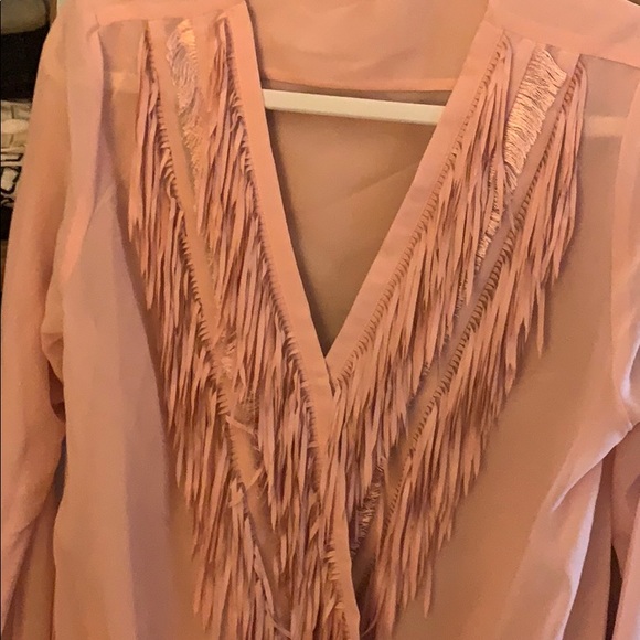 Yoana Baraschi Grand Illusion Wrap Blouse in Pink - Picture 8 of 13